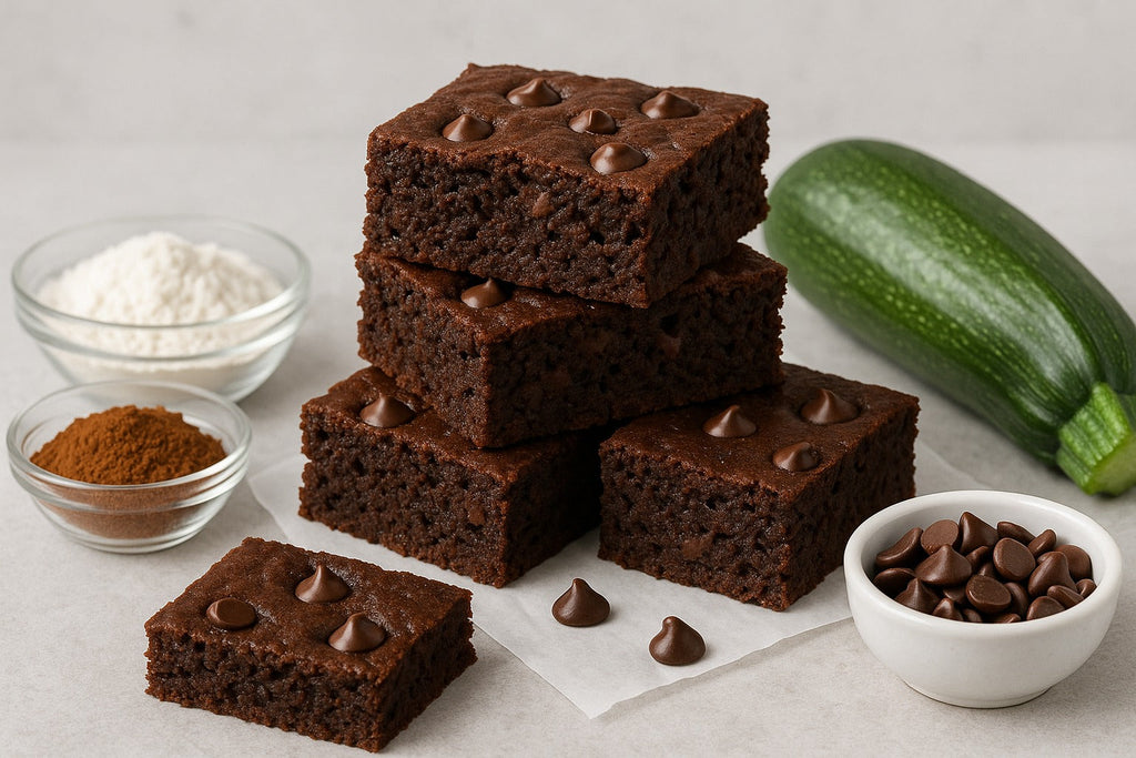 Mixed Millet Zucchini Brownie